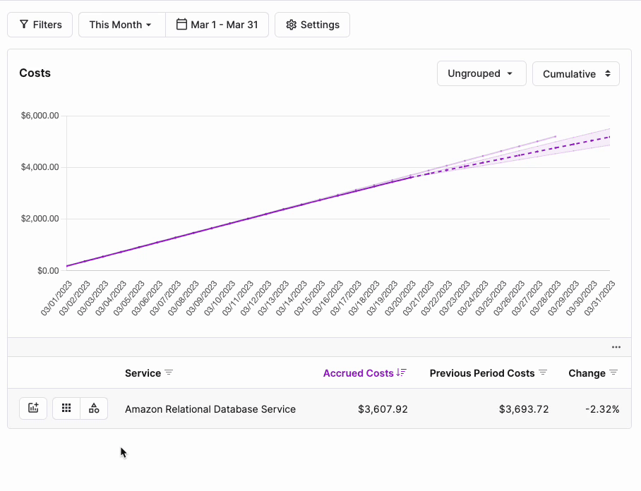 Snowflake Cost Reports